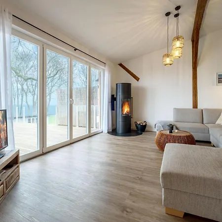Westscheune Am Muehlendamm - Meerblick, Sauna Und Ofen * Steinbergkirche